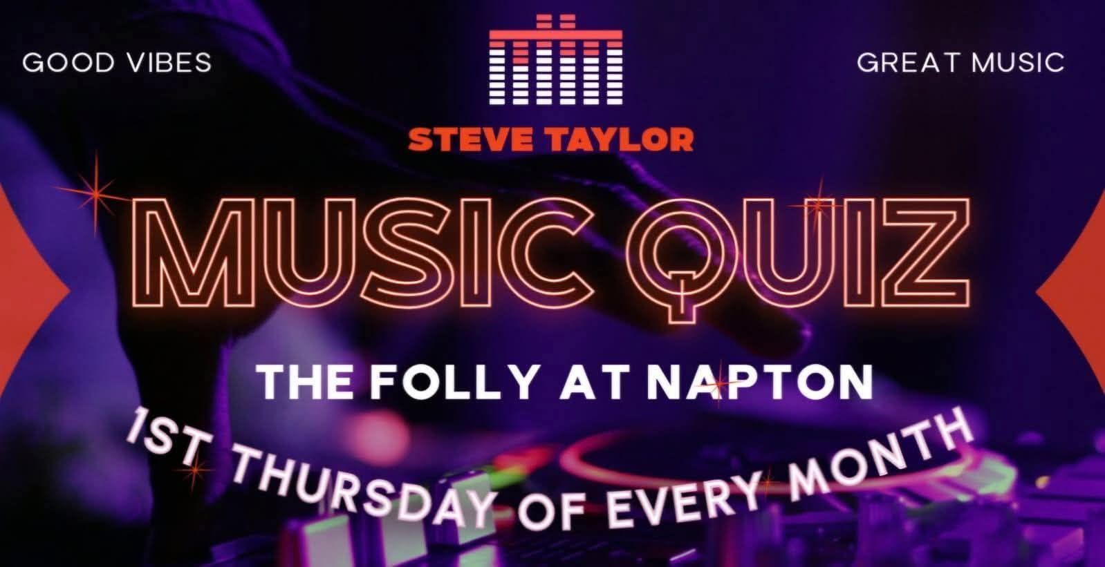 Monthly Quiz Night Poster